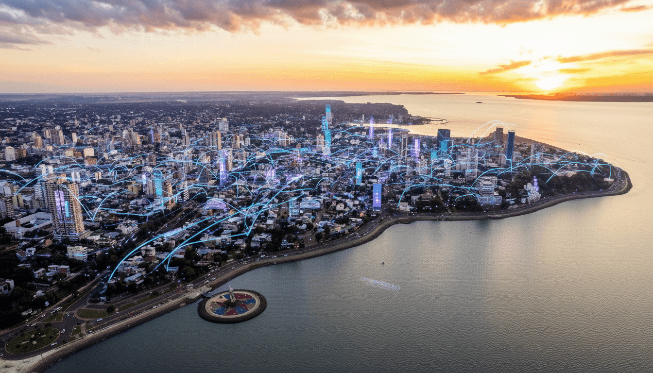 Vista aerea de Posadas, Misiones